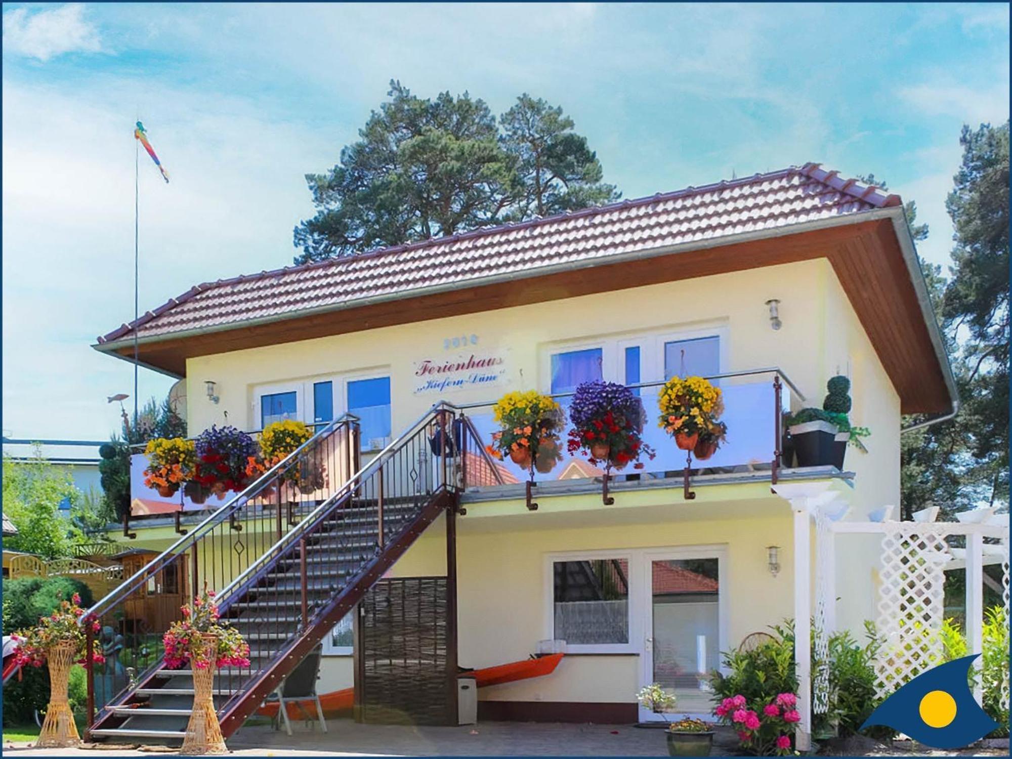 Haus Kiefernduene Balkonstudio Rechts Lägenhet Heringsdorf  Exteriör bild