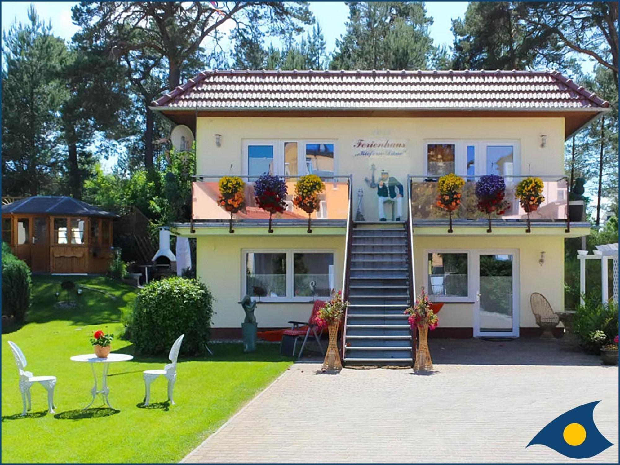 Haus Kiefernduene Balkonstudio Rechts Lägenhet Heringsdorf  Exteriör bild